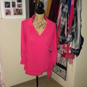 Cache pink blouse